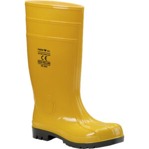 neri stivali pvc