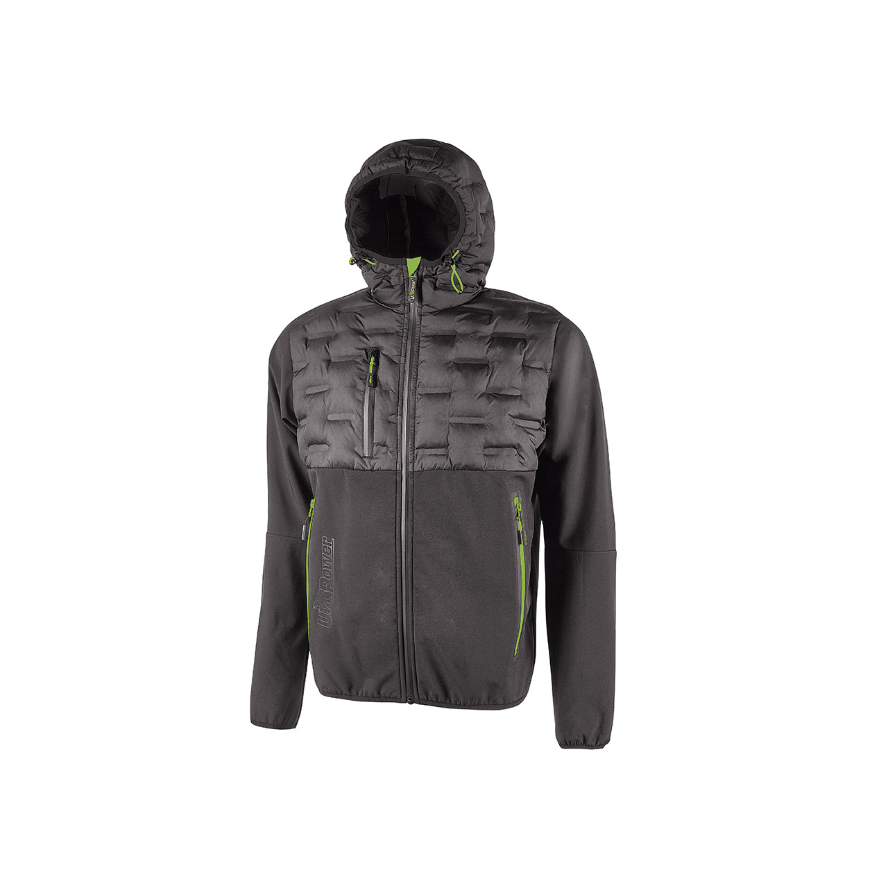 giacca da lavoro upower modello spock colore asphalt grey