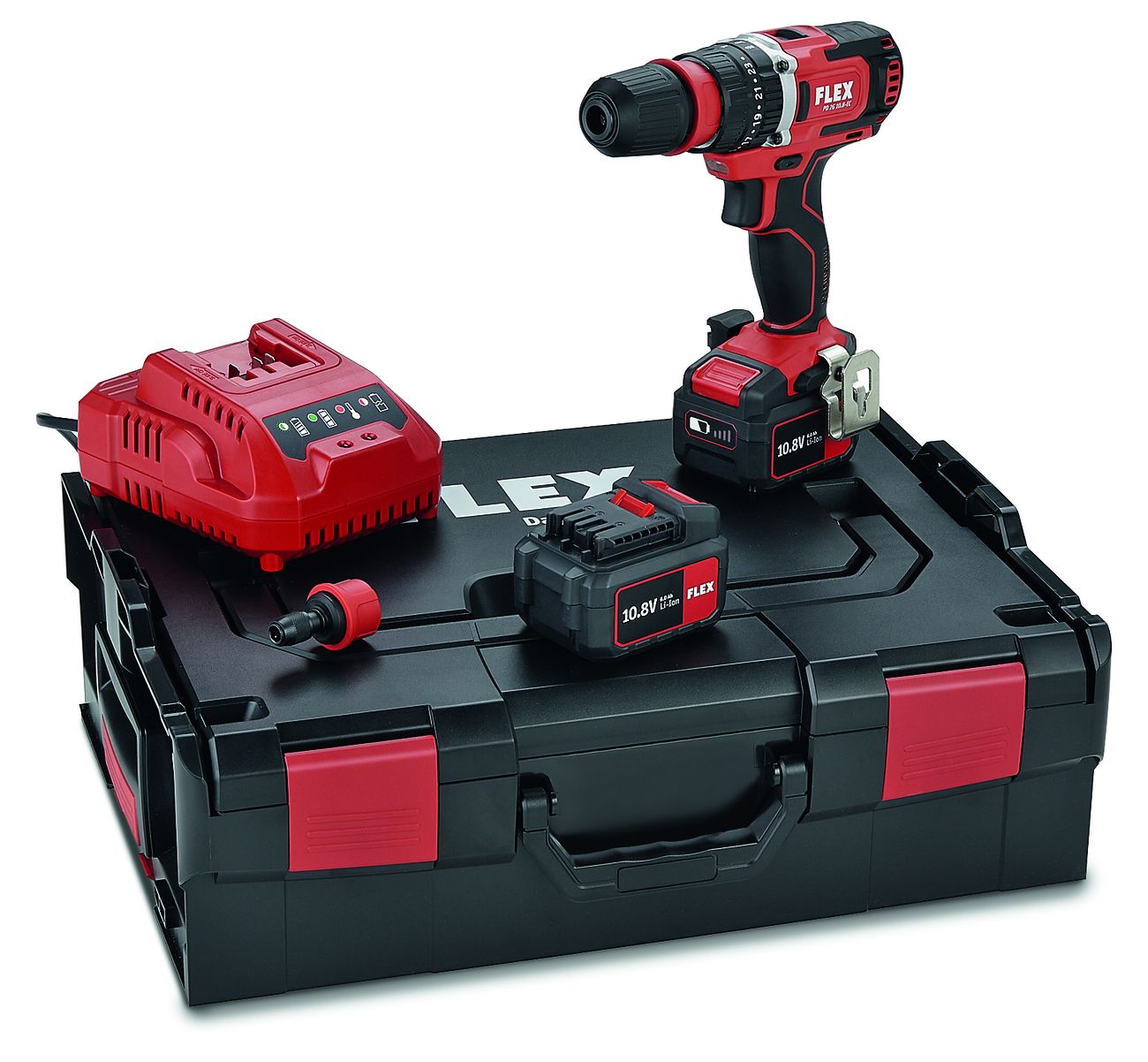 trapano avvitatore flex pd2g 10.8 ec 2.5 set