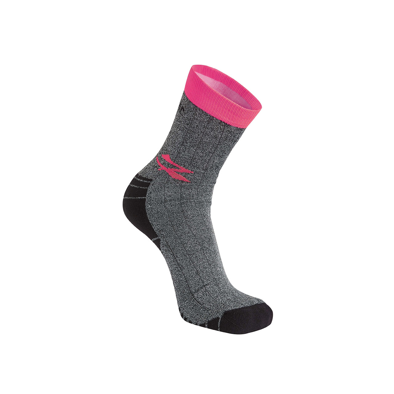 calza corta da lavoro upower modello giady colore grey fucsia