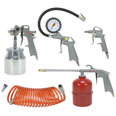 kit per compressori accessori pneumatici 5 pezzi VALEX
