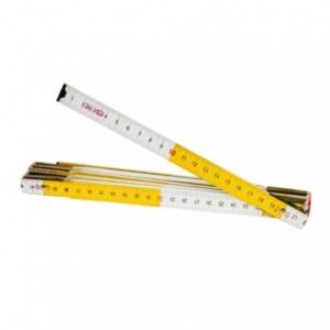 DOPPIOMETRO LEGNO GIALLO BIANCO