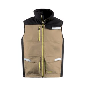 gilet kavir beige nero