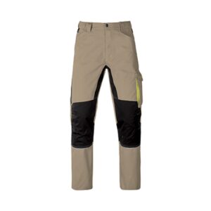 pantalone kavir beige nero