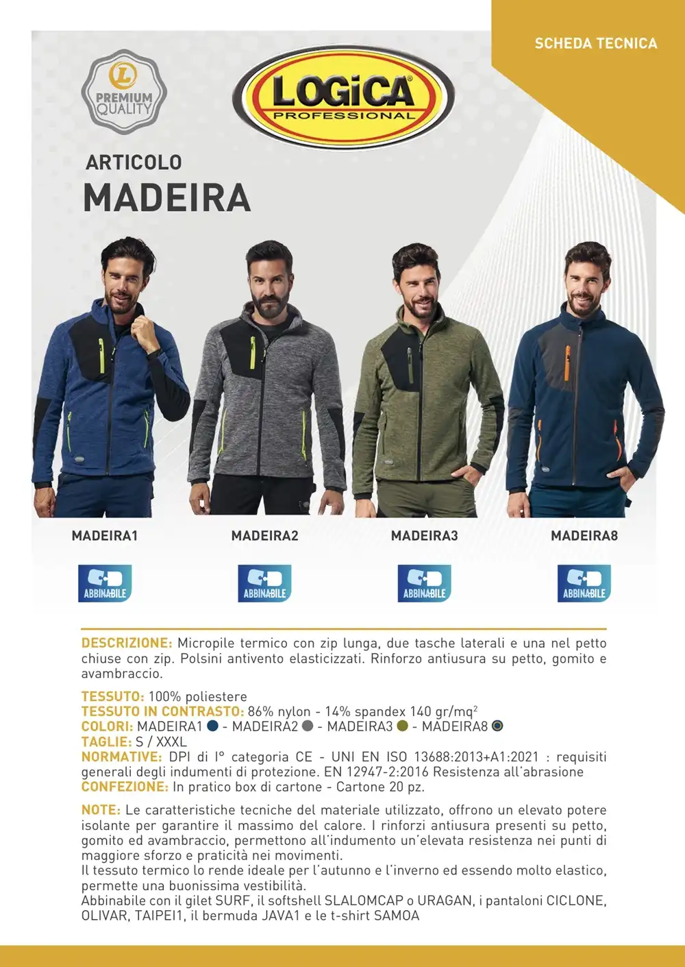 Madeira Scheda 2