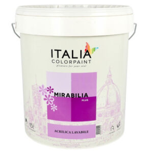 mirabilia plus idropittura acrilica lavabile per interni