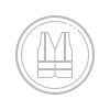 icons8 indossare giubbotto ad alta visibilità 100